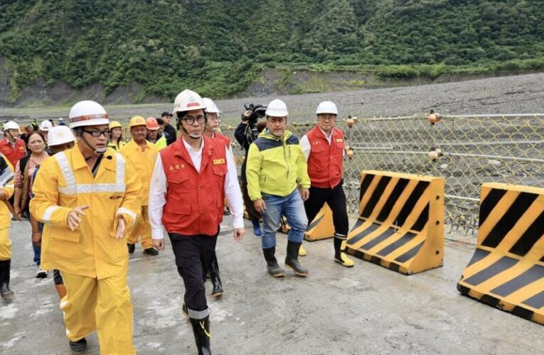 陳其邁颱風前親赴山區視察 確保防災工作滴水不漏