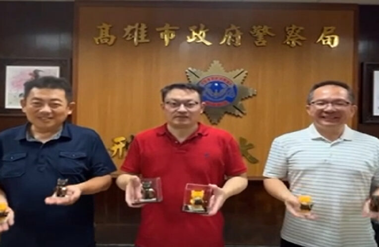 黑豹隊長出擊！高市刑大創新反詐宣導「貓咪刑警」吸睛登場