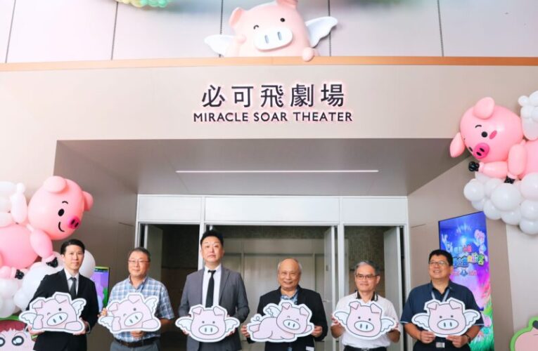 科博館「必可飛劇場」啟航   跟著蠟筆小新探索外太空