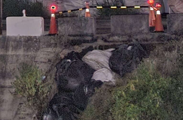 龍井區安良港大排護岸遭大雨掏空　中市府迅速搶險加固確保安全
