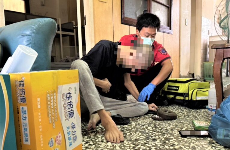 撥打報案電話呼救　北興警與消防合力協助搶救送醫