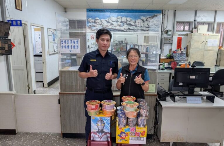 關心緝毒辛勞　呂美玲議員親赴派出所慰問有功警員