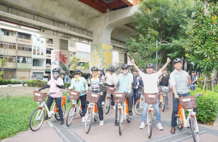 騎出台中新綠意　暢遊綠空廊道感受城市魅力