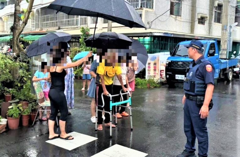 老翁外出未返家　長竹警尋獲助團圓