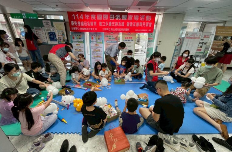 一起當媽媽的「神隊友」　南投推動母乳哺育守護母嬰健康