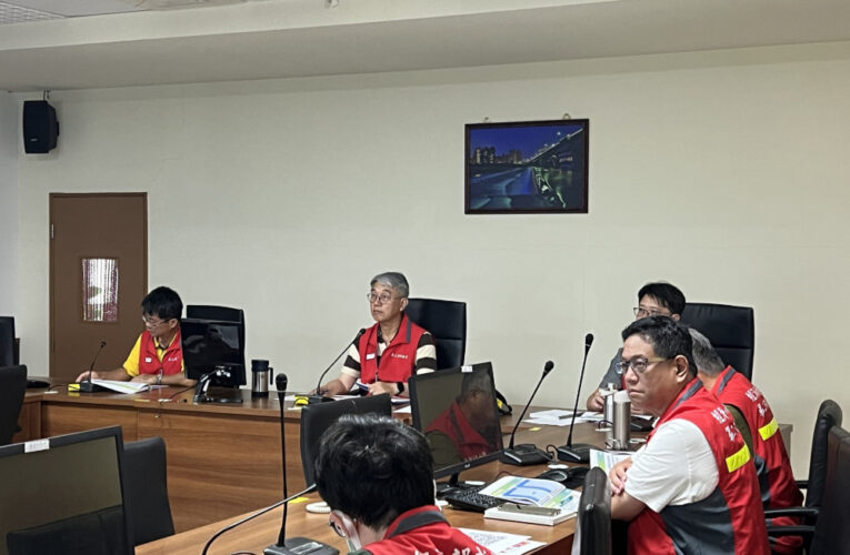 楊柳颱風直襲！　水利署第二河川分署啟動防汛整備全面備戰 