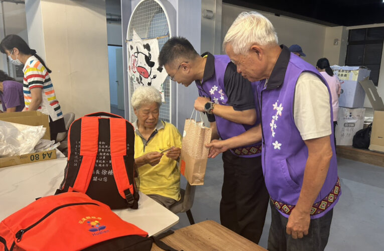 花蓮榮服處協助馬太鞍溪堰塞湖影響區榮民眷預防性撤離