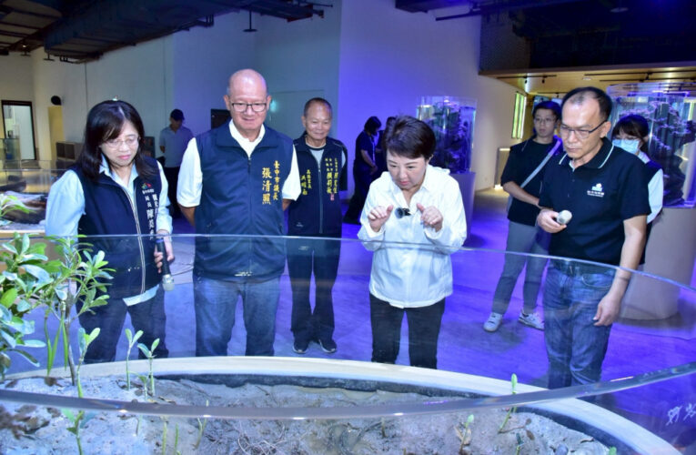 全台最先進「台中海洋館」 歷14年、3任市長終完工！盧秀燕偕議長張清照開箱揭秘