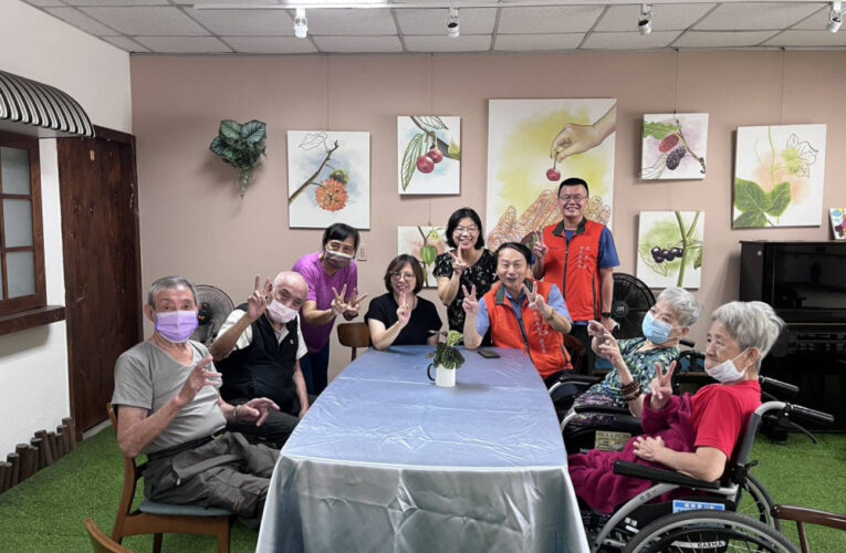 屏東榮服處訪視南區老人之家 溫馨關懷榮民眷