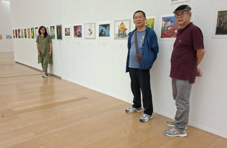 第 46 回長崎 8.9 平和展舉行 台南新象畫會受邀參展