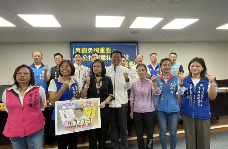 國民黨團挺重啟核 3 公投 立委謝龍介批綠能政策害台電破產
