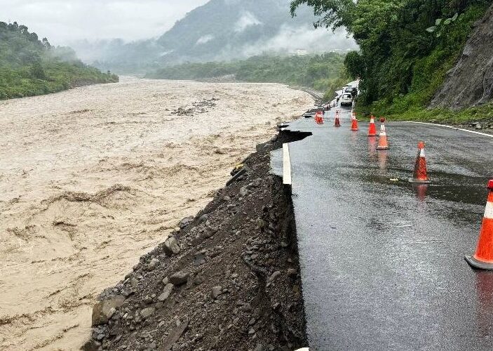 連續豪雨高雄山區道路多處預警性封閉 
