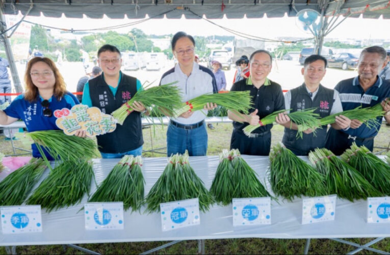 114年大溪韭菜花季　張善政邀國人賞九月雪嘗在地美食