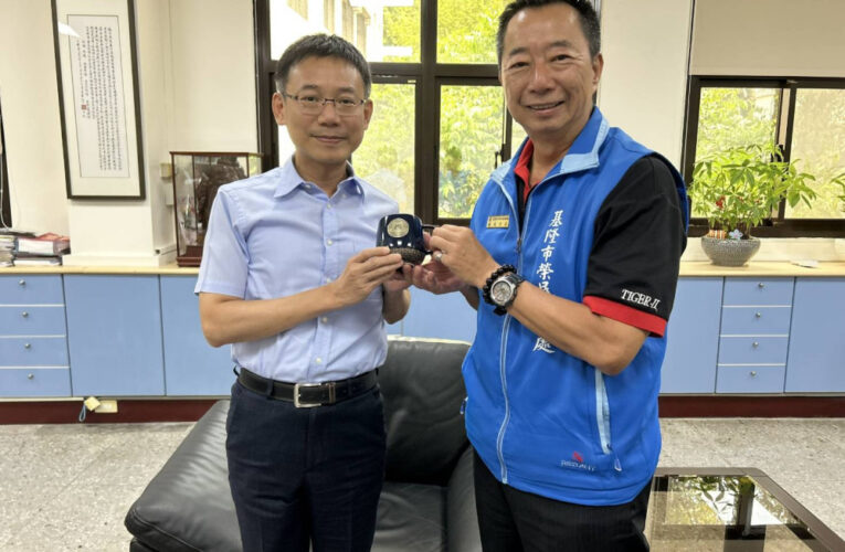 基隆榮服處拜會地區衛生局 深化推動輔導會安心御老安全網
