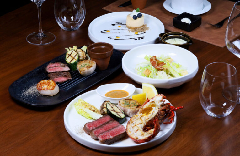 平日午餐也能很頂級！高雄萬豪皇饕牛排館海陸雙響炮