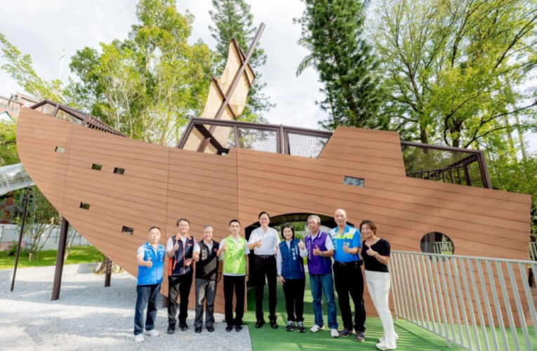 張善政視察大溪中正公園一期整建工程　8/22正式開放打造親子共享新亮點