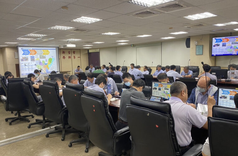 台電台南區處嚴陣以待，全力應對中度颱風楊柳