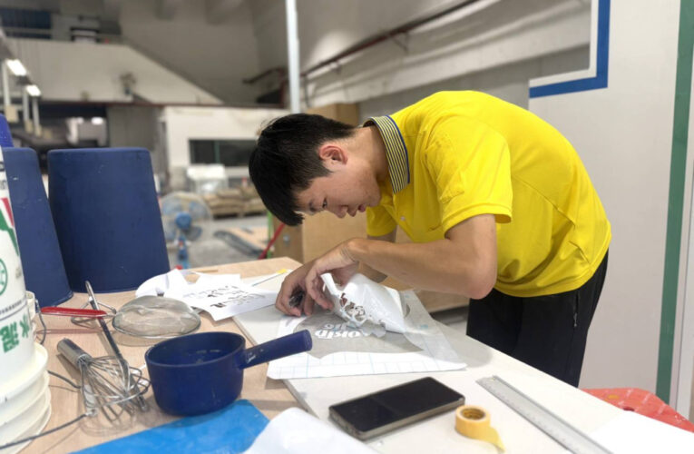 南分署粉刷職手劉宇恩蓄勢待發 迎戰11月亞洲技能競賽