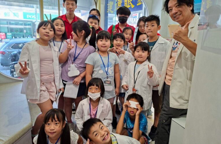 小小牙醫夏令營開診啦！基隆學童穿白袍變身護牙小達人