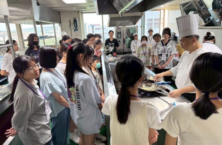 「2025技職列車GO！」開進高餐大 多元專業體驗熱鬧舉行  啟發百位國高中生未來職涯夢想