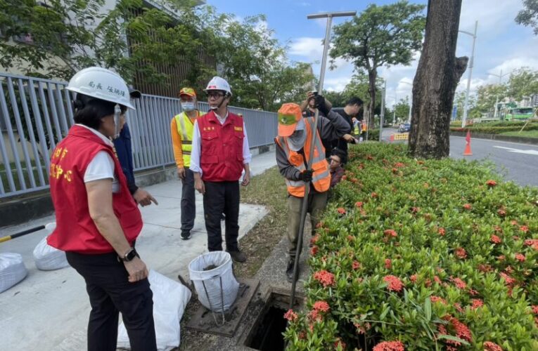 楊柳颱風來襲  高市水利局超前部署清疏確保防汛效能