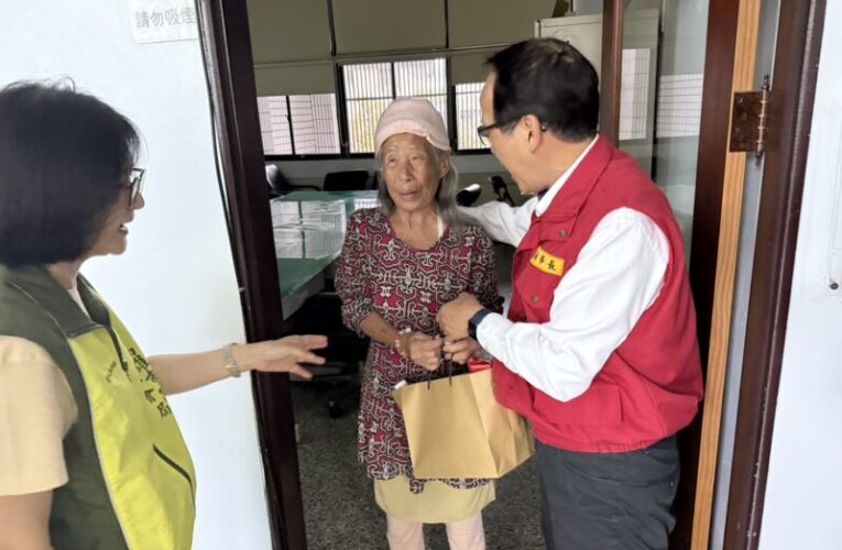 美濃多處列入土石流警戒　林欽榮副市長前往災區關懷視察