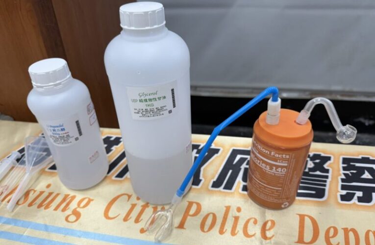 高雄警方查獲毒品逮三名毒販  攔截價值50萬安非他命