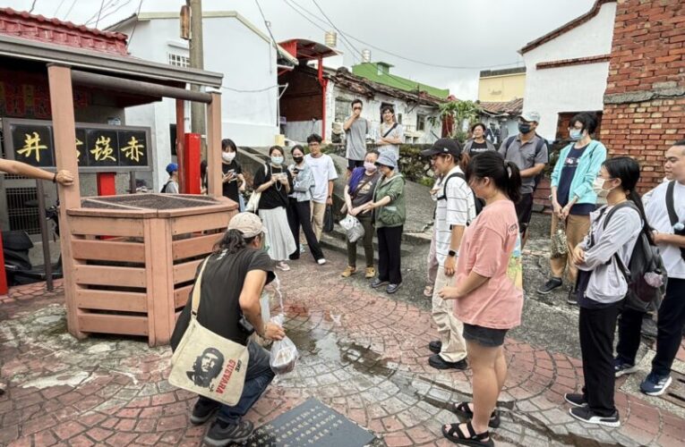 高市青年局主辦漫遊梓官「潮旅行」 青年走讀赤崁、蚵仔寮　體驗漁村海線情