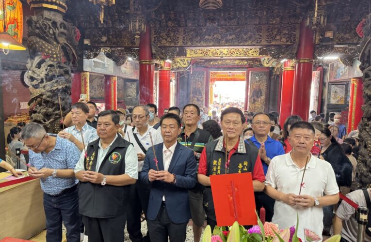 粉紅超跑三度南下 岡山壽天宮主委讚言幕後關鍵推手是他