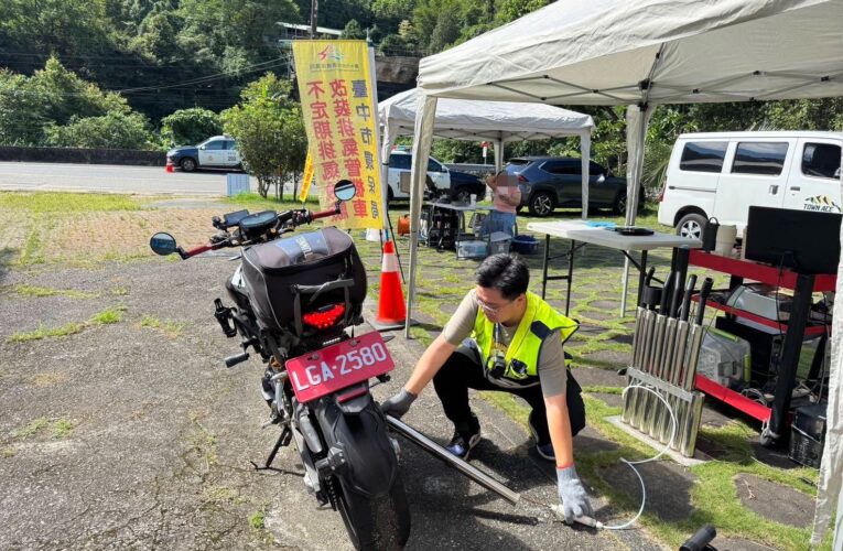 東勢警頂酷暑強力稽查　噪音車與酒駕零容忍