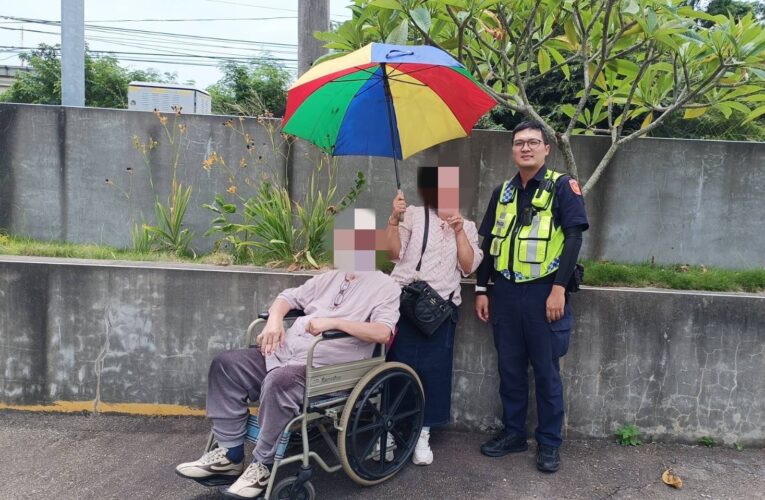 看護帶翁看診迷途遇警伸援 手機導航變「人體導航」差點走偏僻路