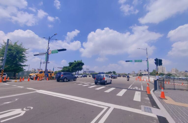 北屯旱溪河岸道路夜間施工　建設局提醒8/8、8/9提前改道