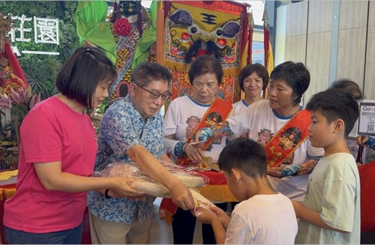 媽祖信仰融入生活美學　「林小姐」快閃赫蒂法莊園