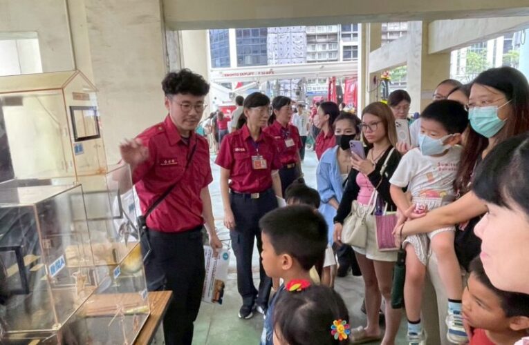 深化防災教育從小做起  前金分隊打造最萌防災體驗日