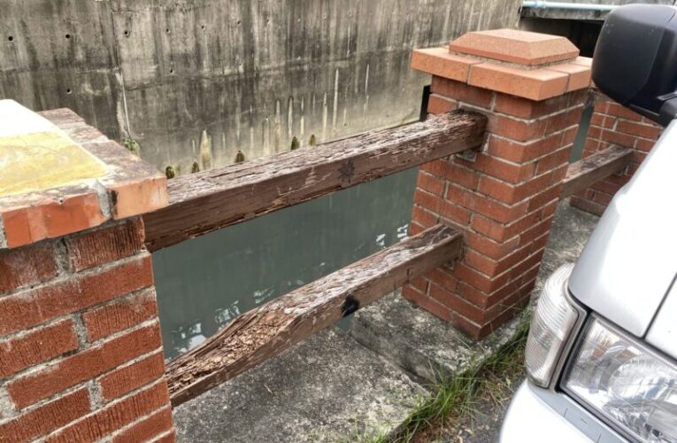 鳳山區山仔頂排水護欄翻新 水利局提升市民安全與美感