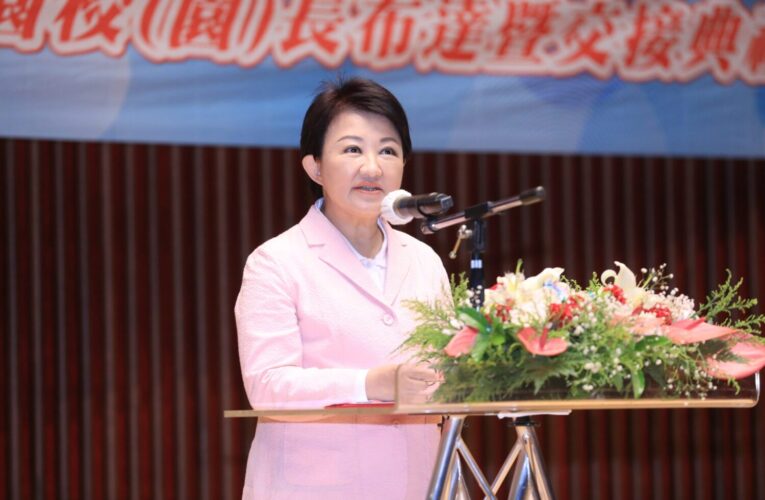 中市101位校(園)長布達交接　盧秀燕感恩期勉：共同努力培育優秀人才
