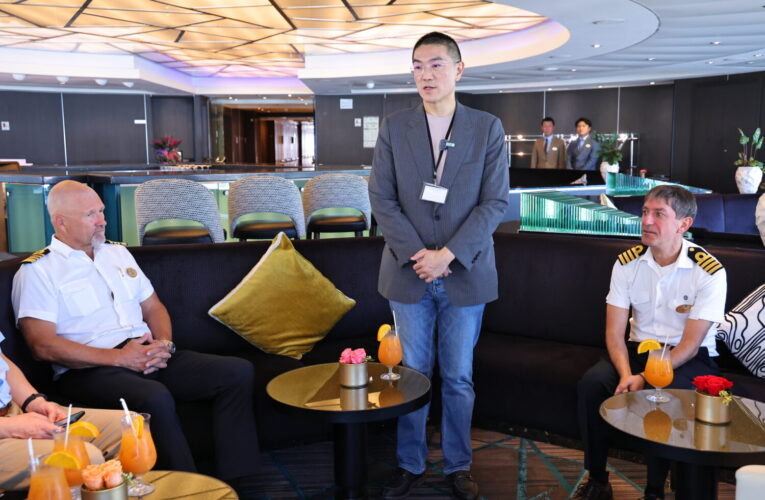 三井海洋富士號首航基隆　謝國樑：攜手國際郵輪共創觀光新契機