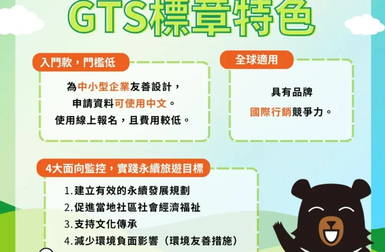 什麼是GTS綠色旅行標章？申請資格流程、費用、轉型實績經驗一次看！