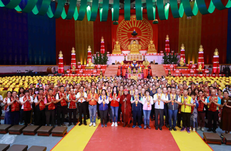 跨宗教聯合祈福會桃園巨蛋盛大登場　揭開2025靈鷲山水陸法會序幕