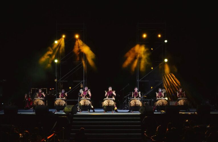 日月潭花火音樂嘉年華開演　鼓聲震明潭、搖滾燃夜空　