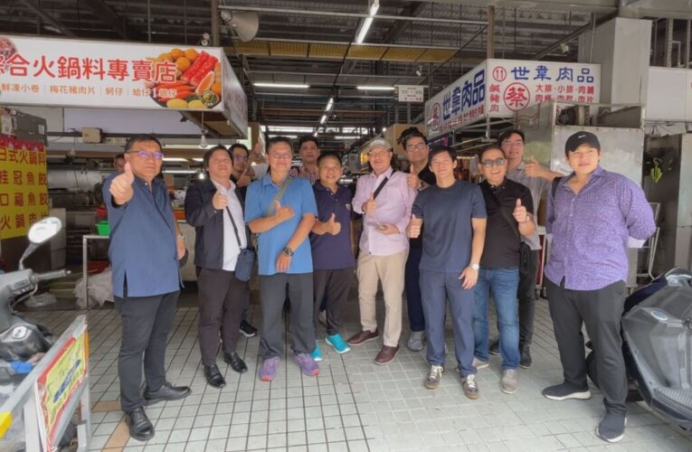 菲律賓文教代表團走訪龍華市場 近距離體驗高雄在地文化