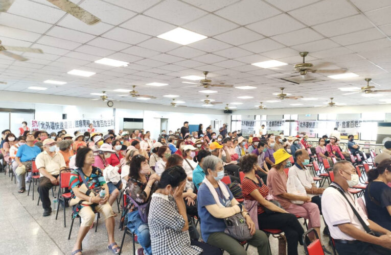 台南北外環東工區公聽會引民怨 民眾質疑溝通不足呼籲工程停擺