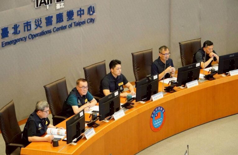 樺加沙颱風來襲　北市啟動防颱整備　暫停水舞嘉年華