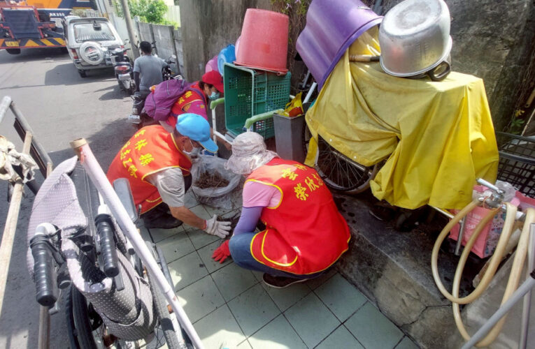 雲林榮服處榮欣志工居家打掃服務 暖心守護榮民眷