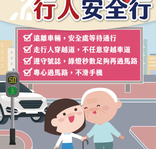 交通安全月！高雄市區監理所宣導「人本交通－停讓文化」