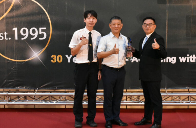 金喜臨門！金門消榮獲消防署金質獎最高肯定