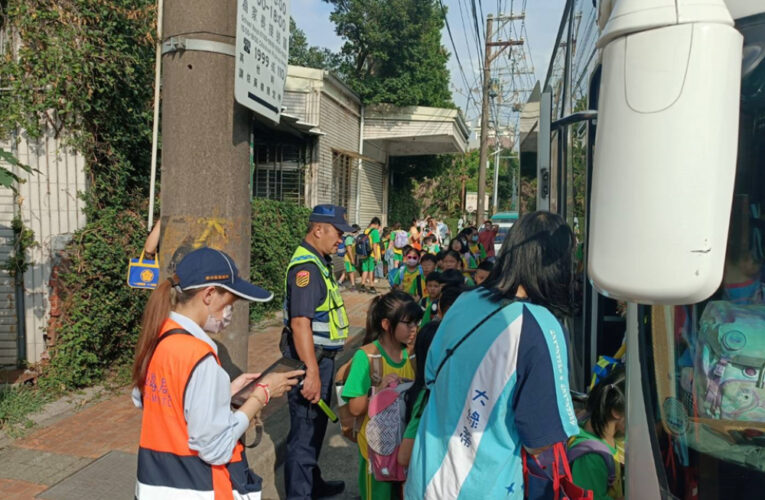 幼童車及學生交通車聯合稽查　中壢監理站守護學幼童乘車安全