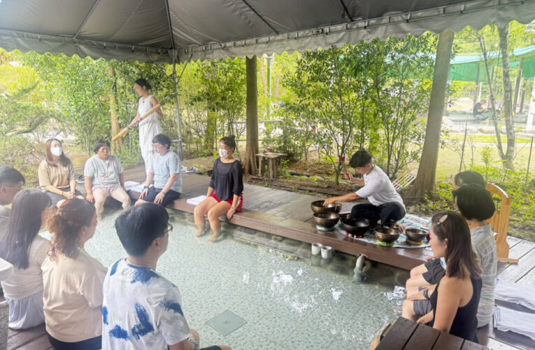 台南龜丹「天然美人湯」引客 9/28 推溫泉瑜伽頌缽體驗