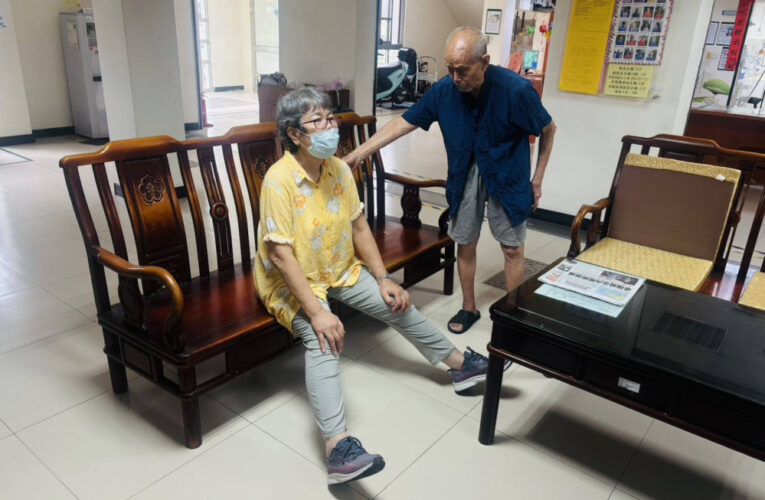 彰化榮家百歲榮民愛心滿溢 分享自我復健秘訣護健康