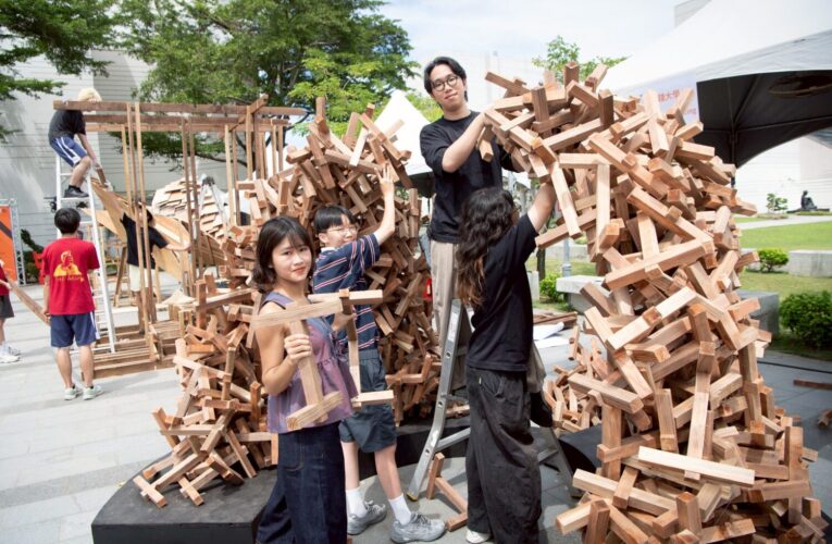 高手過招！全國10校建築菁英匯聚嘉市　限時3天拚木構